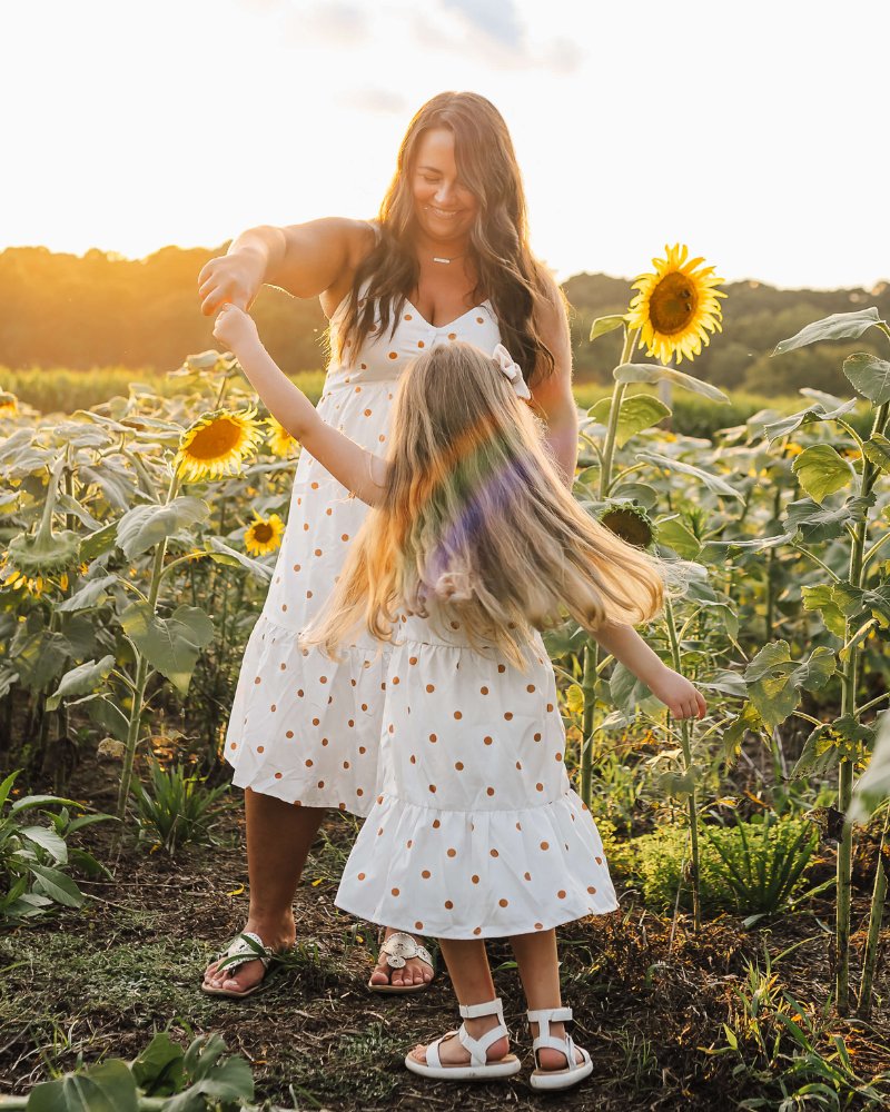 Brooklyn Sun Dress - Ivory Daisy #product_type - Bailey's Blossoms