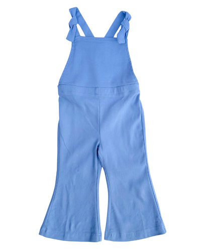 Kellyn Bell Bottom Suspender Jumpsuit - Light Denim #product_type - Bailey's Blossoms